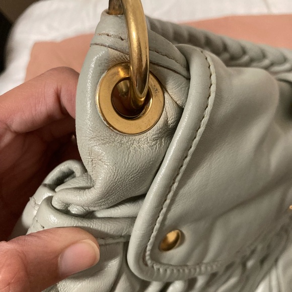 Miu Miu two-way bag leather - Picture 7 of 12